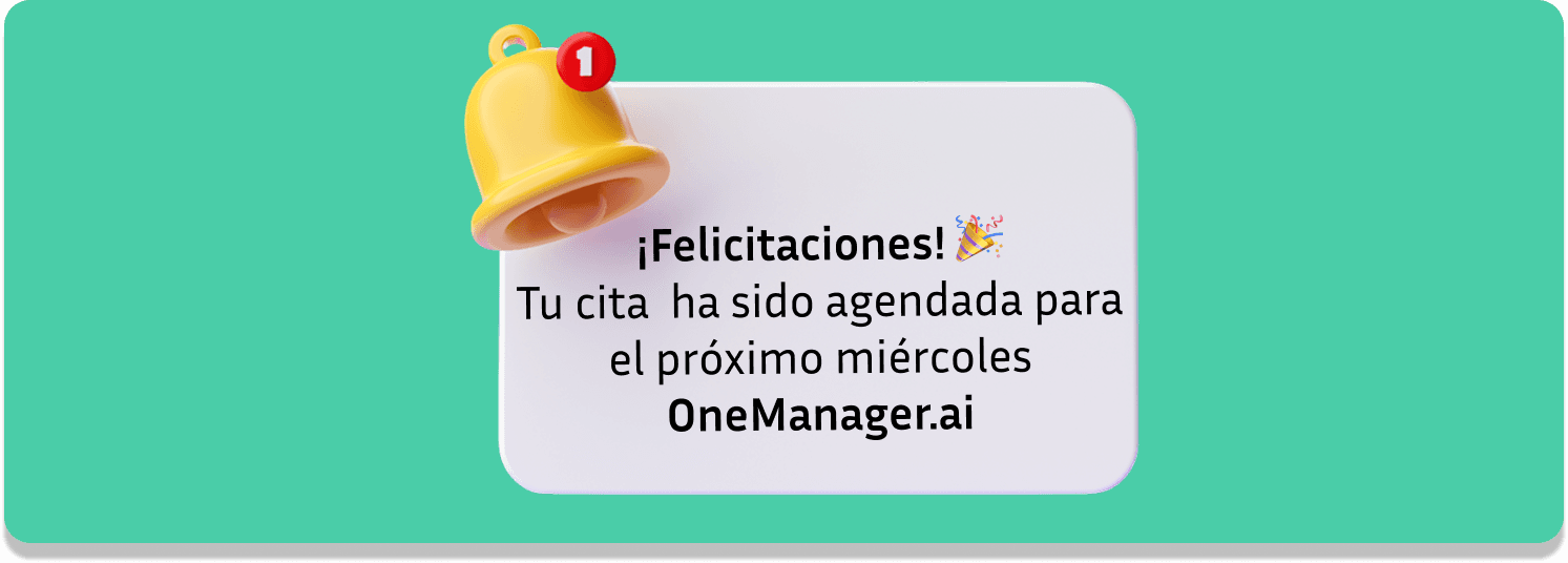 Envía notificaciones de confirmación a los interlocutores